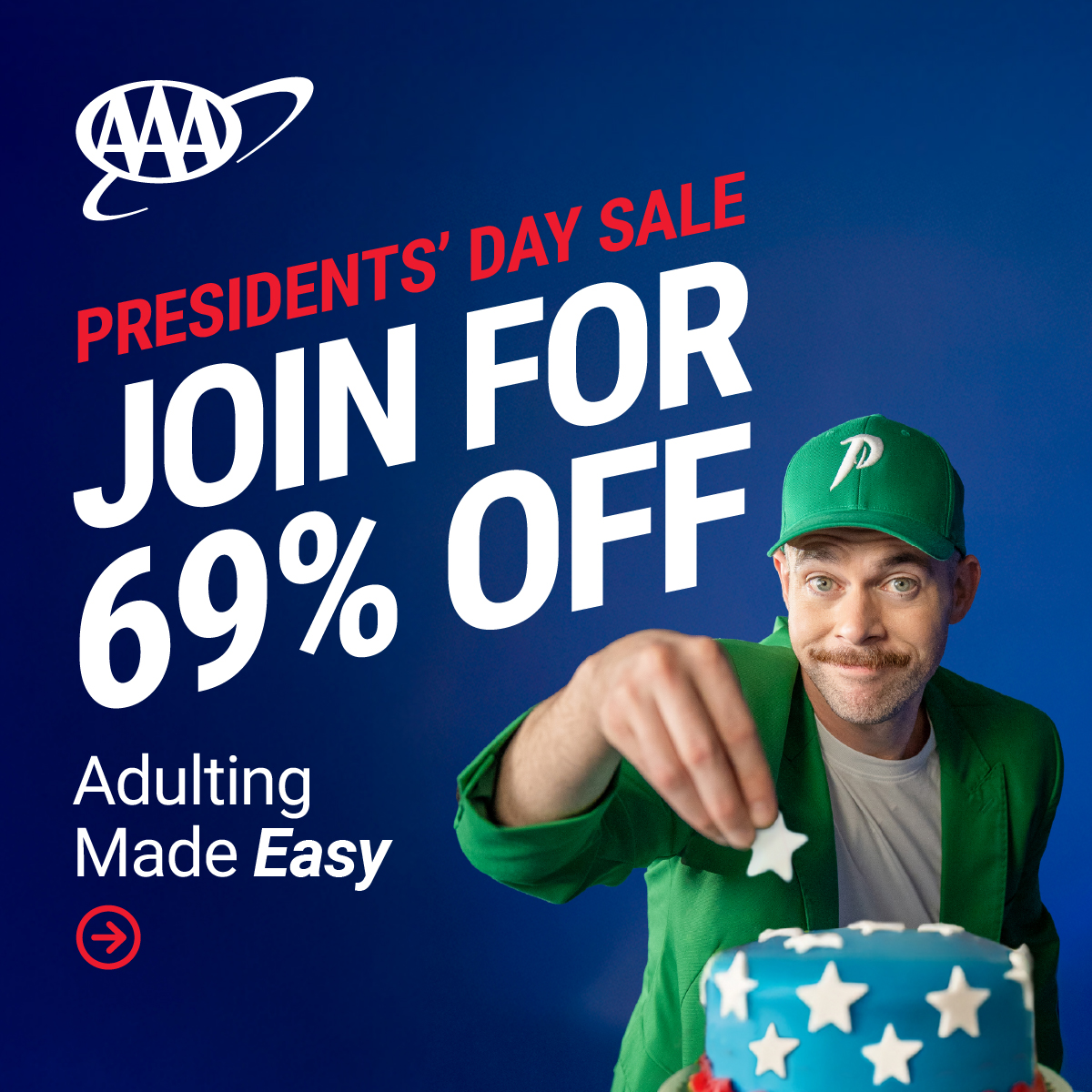 AAA Auto Club Enterprises Facebook ad
