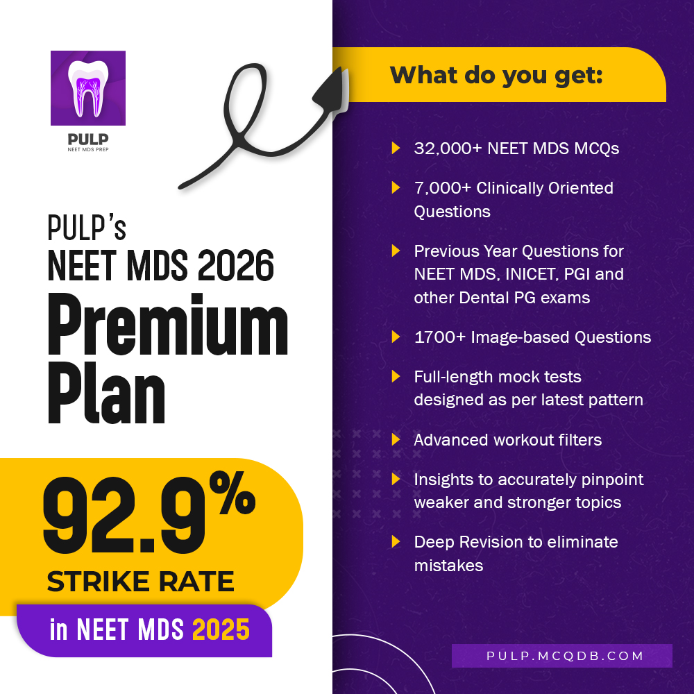 PULP - NEET MDS Prep Facebook ad from May 19, 2025