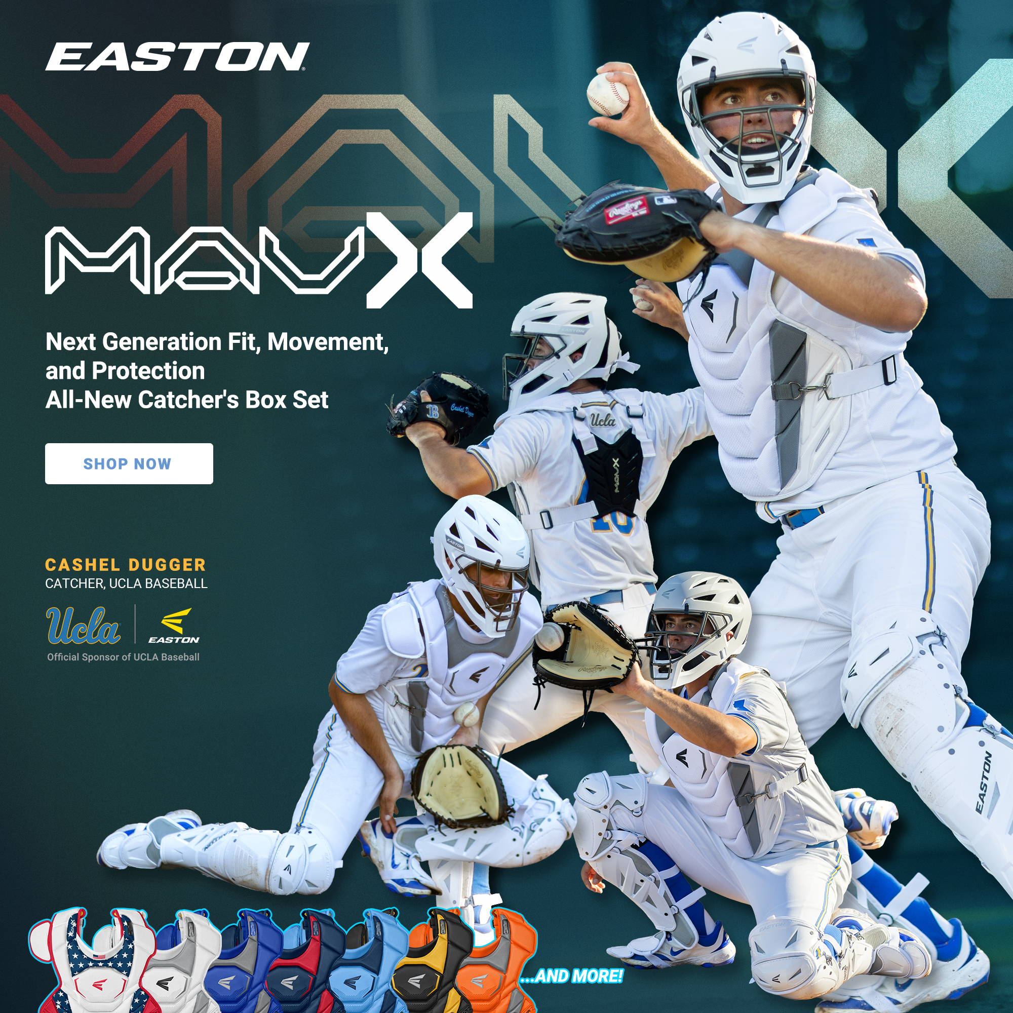 Easton Baseball Facebook ad: Complete Catcher’s Kit