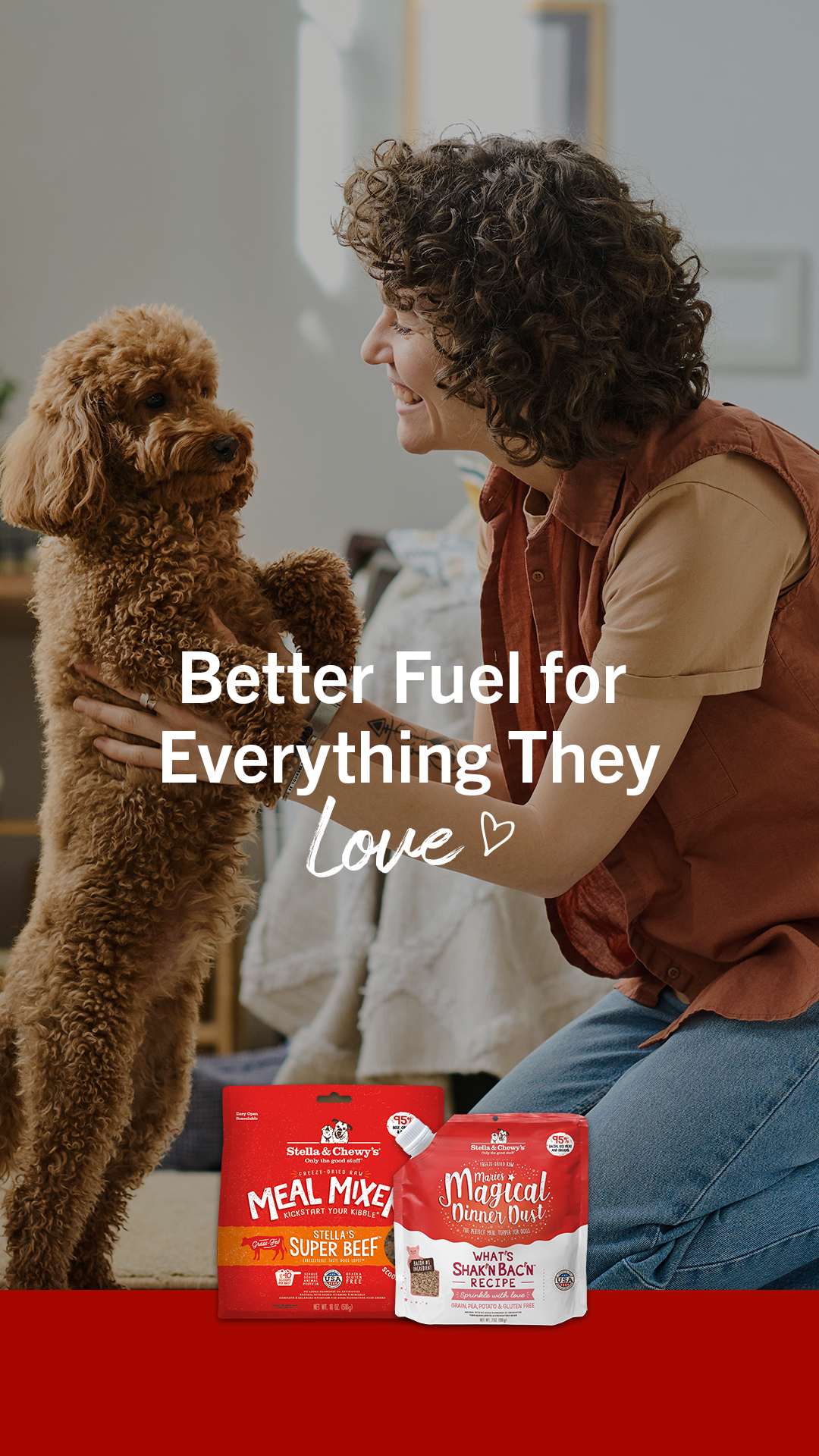 Stella & Chewy's Facebook ad