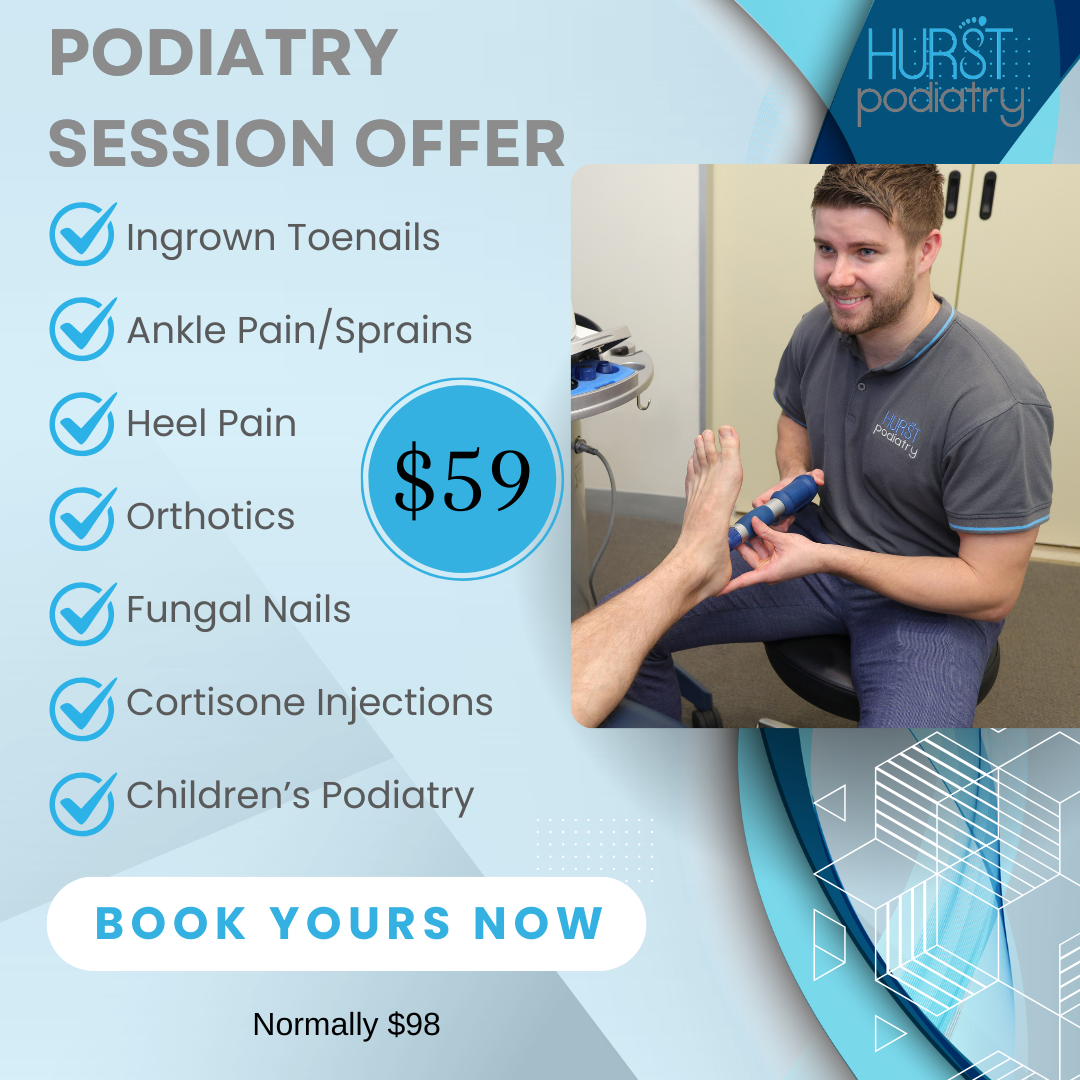 Hurst Podiatry Facebook ad