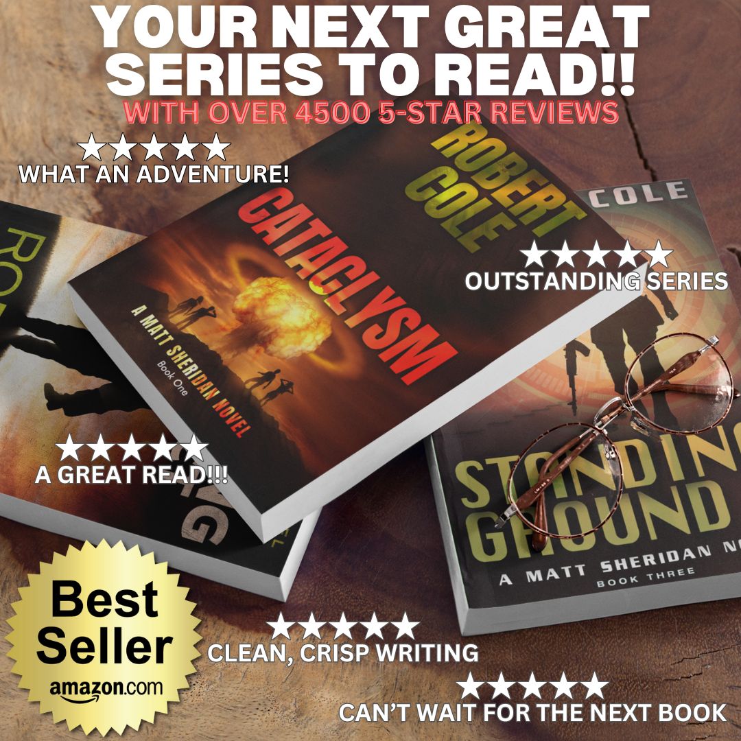 Robert Cole - Author Facebook ad: Robert Cole - Cataclysm