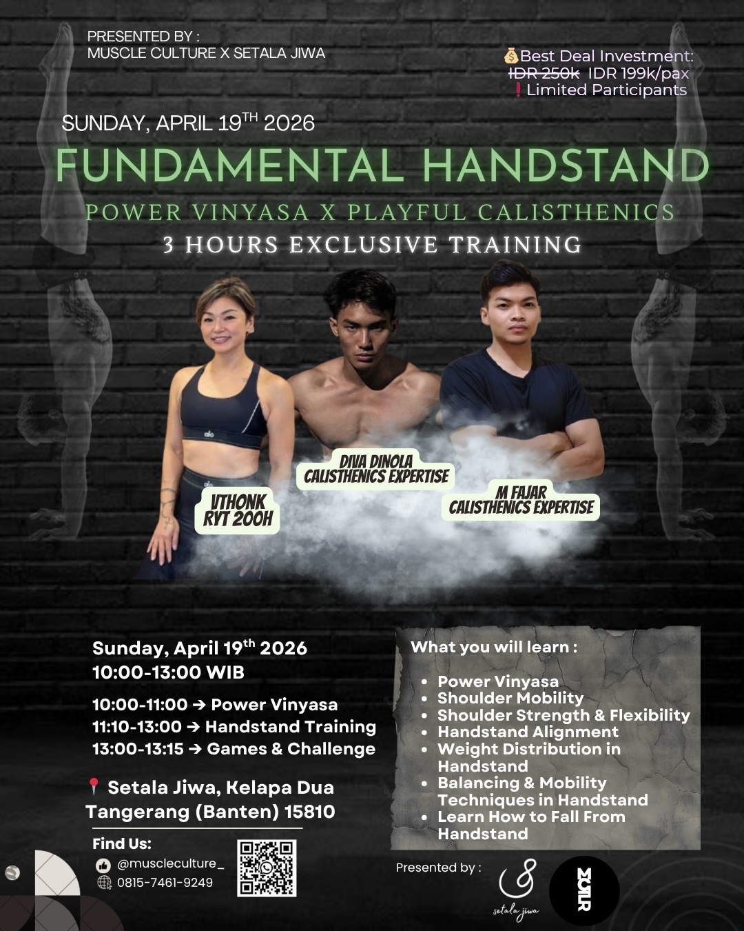 muscleculture_ Facebook ad: FUNDAMENTAL HANDSTAND