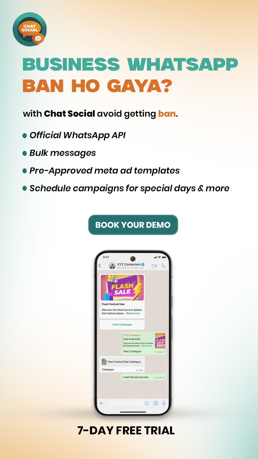 ChatSocial Facebook ad