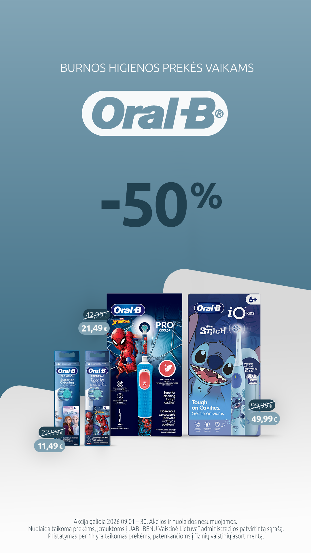 BENU Vaistinė Facebook ad: Apsipirk benu.lt