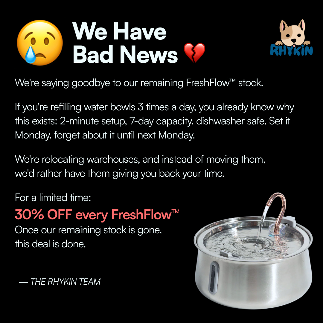 Rhykin Pet Co Facebook ad