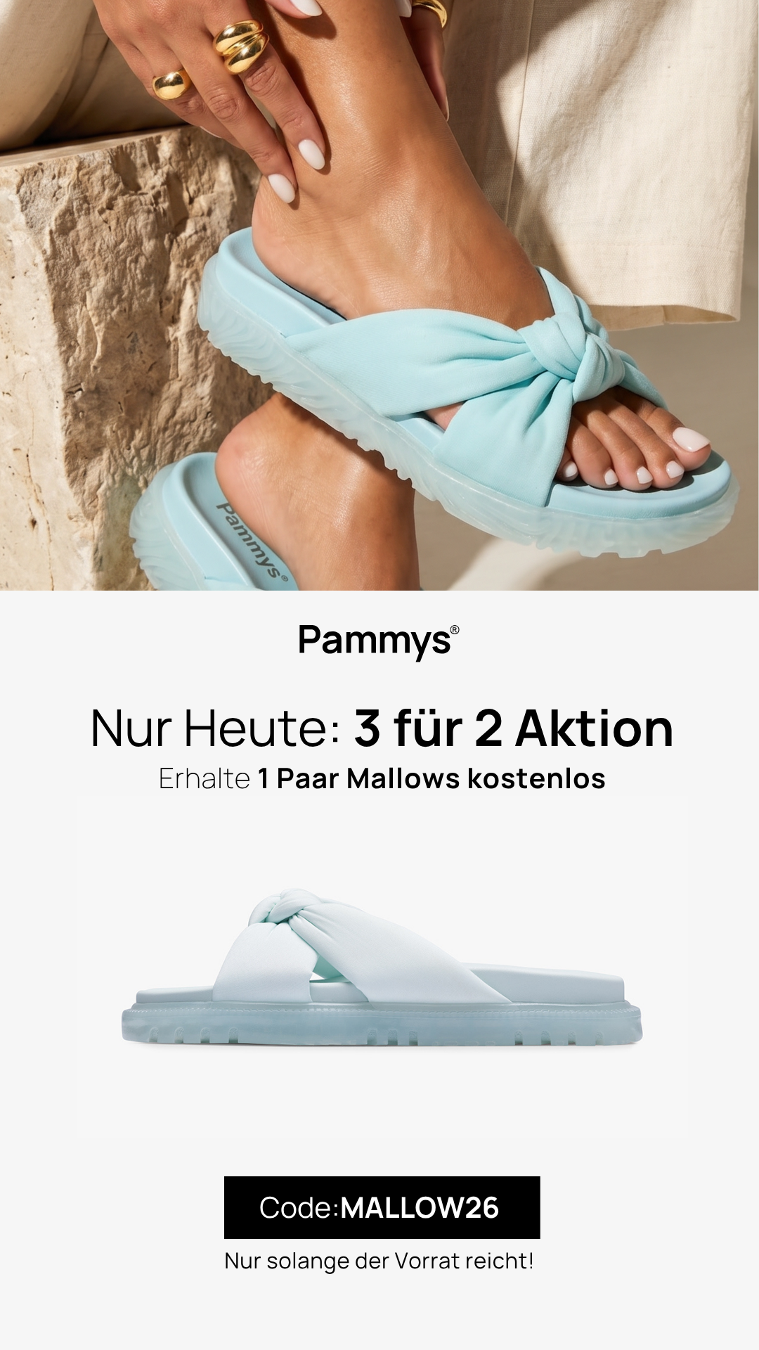 Pammys Facebook ad