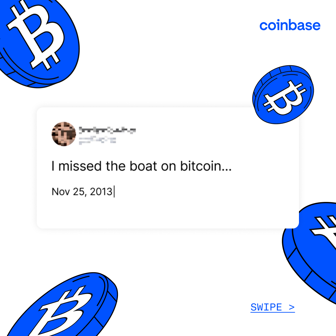 Coinbase Facebook ad