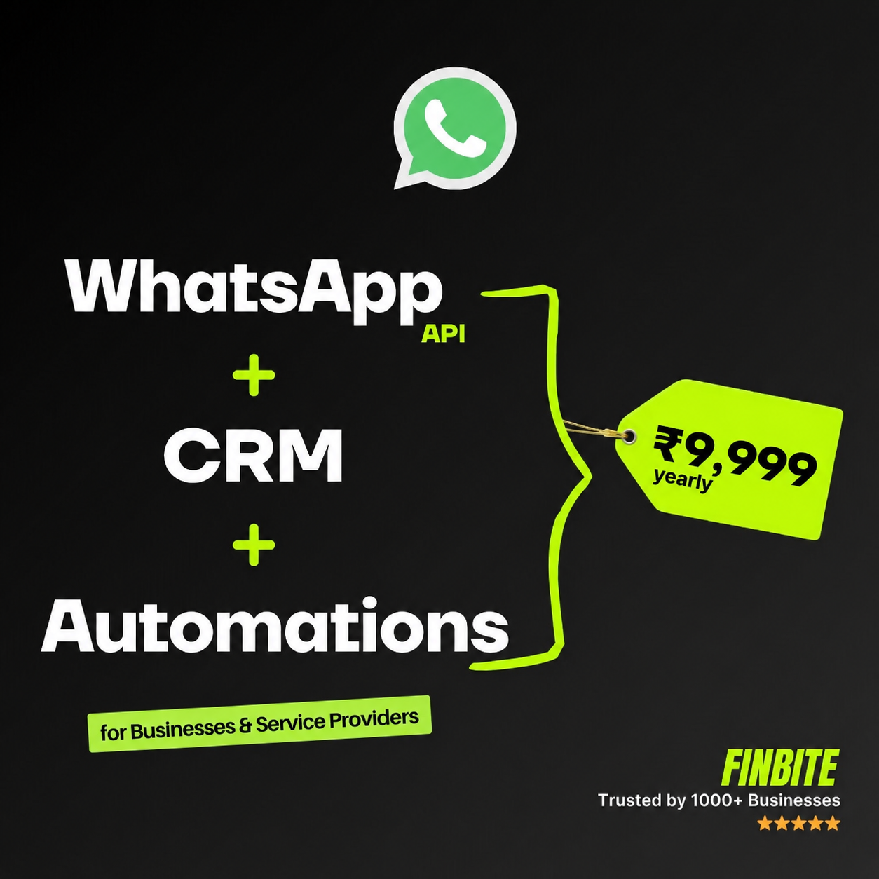 I AM CA STUDENT Facebook ad: Best WhatsApp Automation Tool
