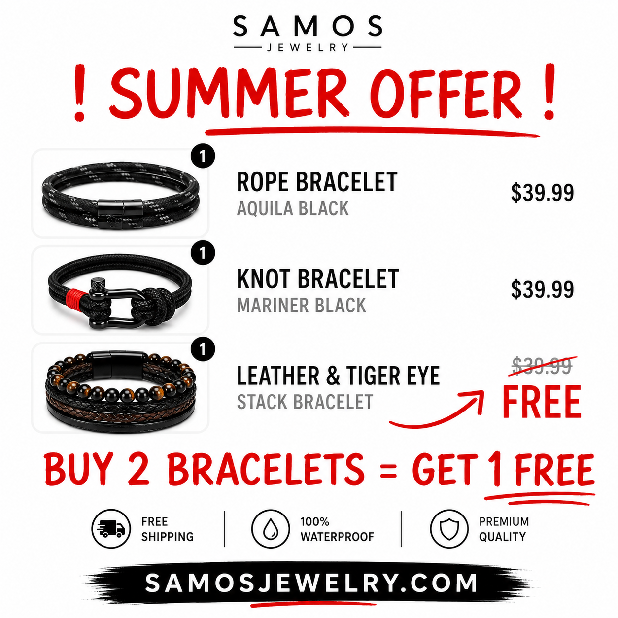 Gentleman Aesthetic Facebook ad: Sale Ends Tonight