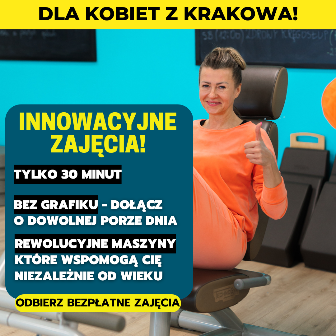 LadiesGym Kraków Facebook ad: Umów się bezpłatnie