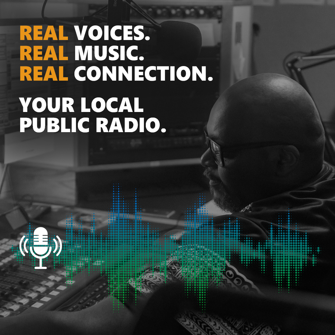 Delmarva Public Media Facebook ad: This is public radio the way it was…