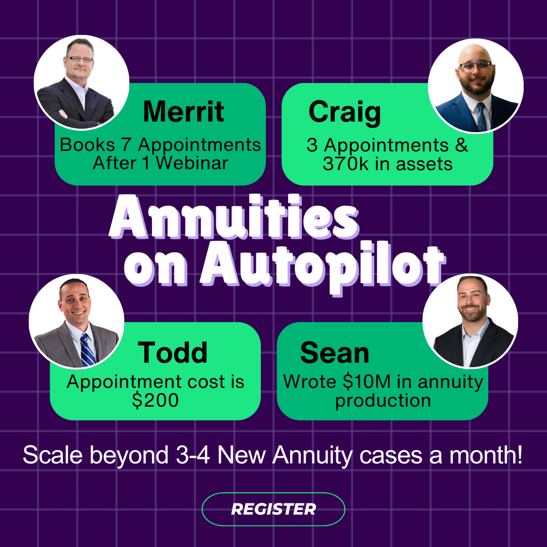 Annuity Lead Hackers Facebook ad