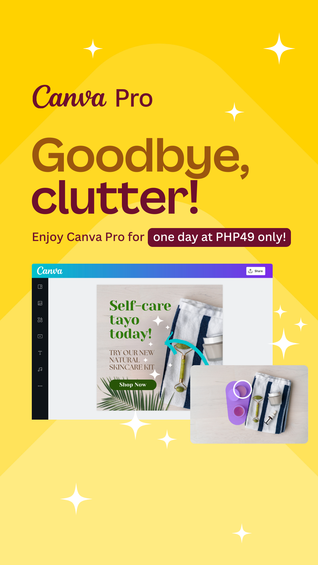 Canva Facebook ad