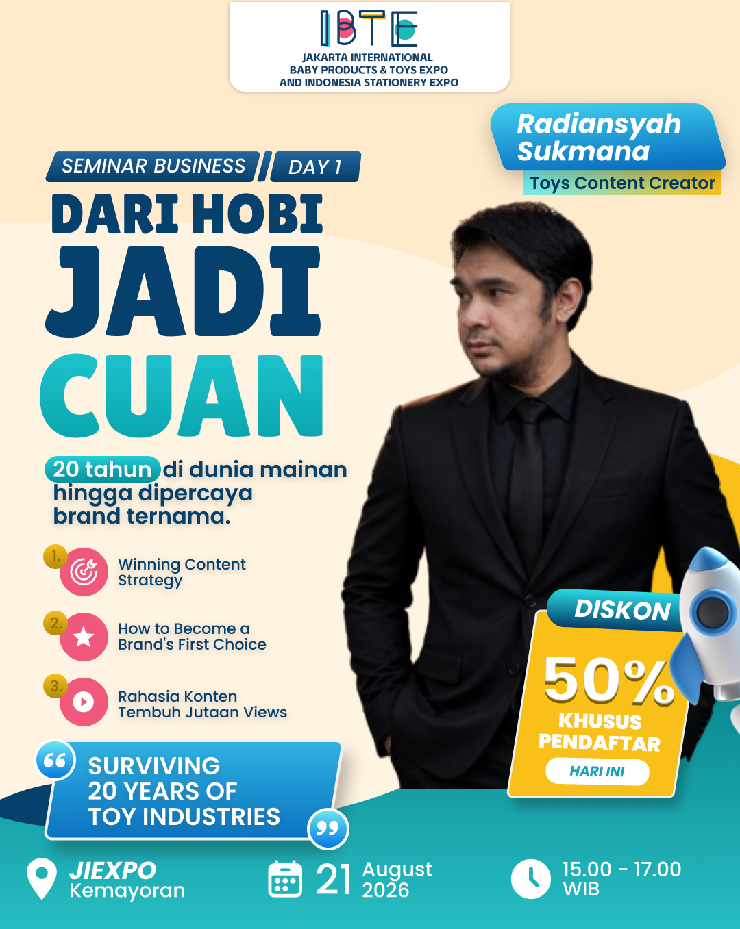 IBTE Facebook ad