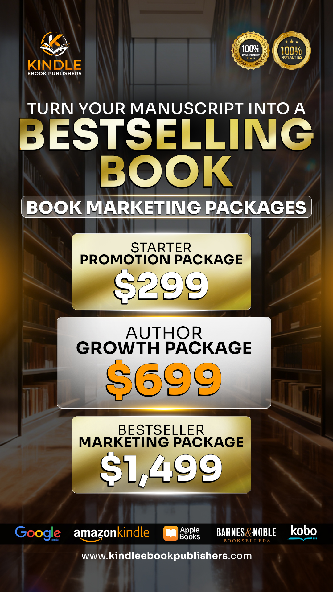 Kindle Ebook Publishers Facebook ad