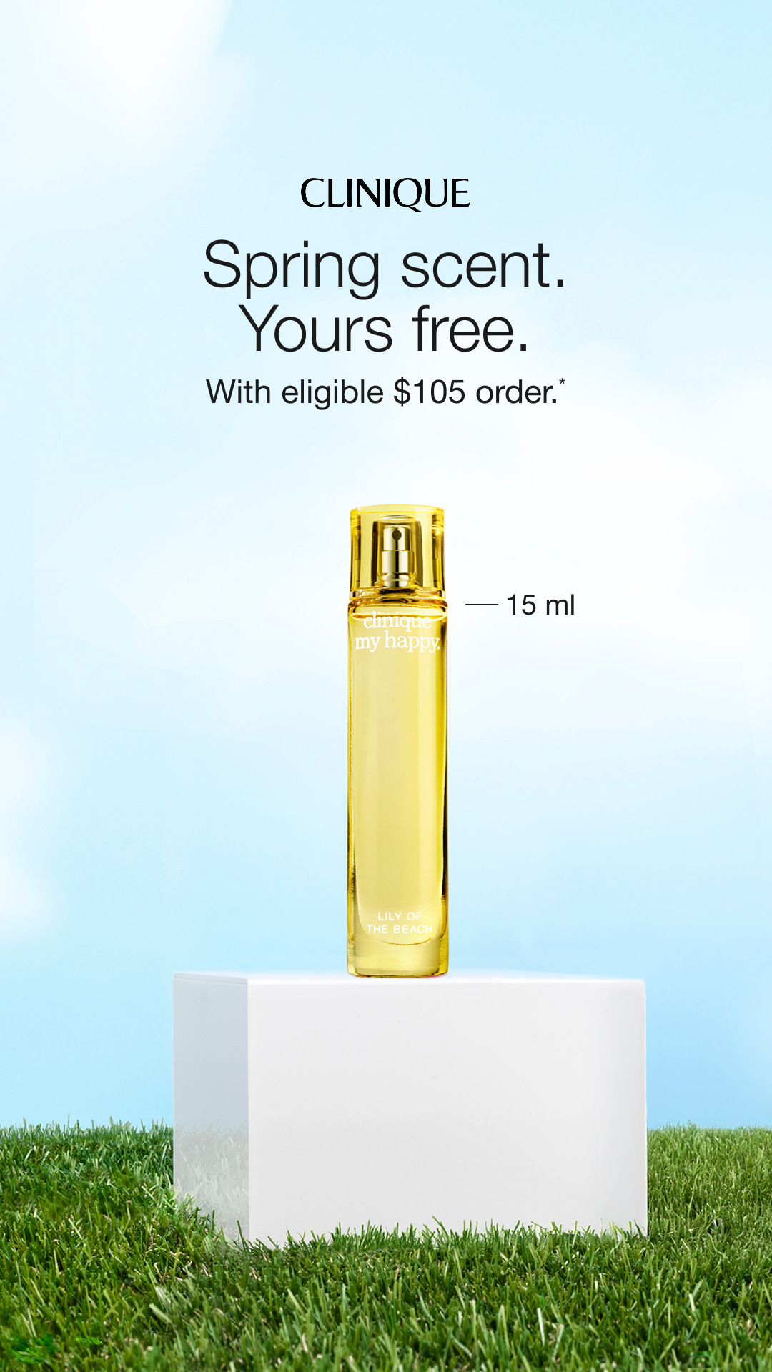 Clinique Facebook ad