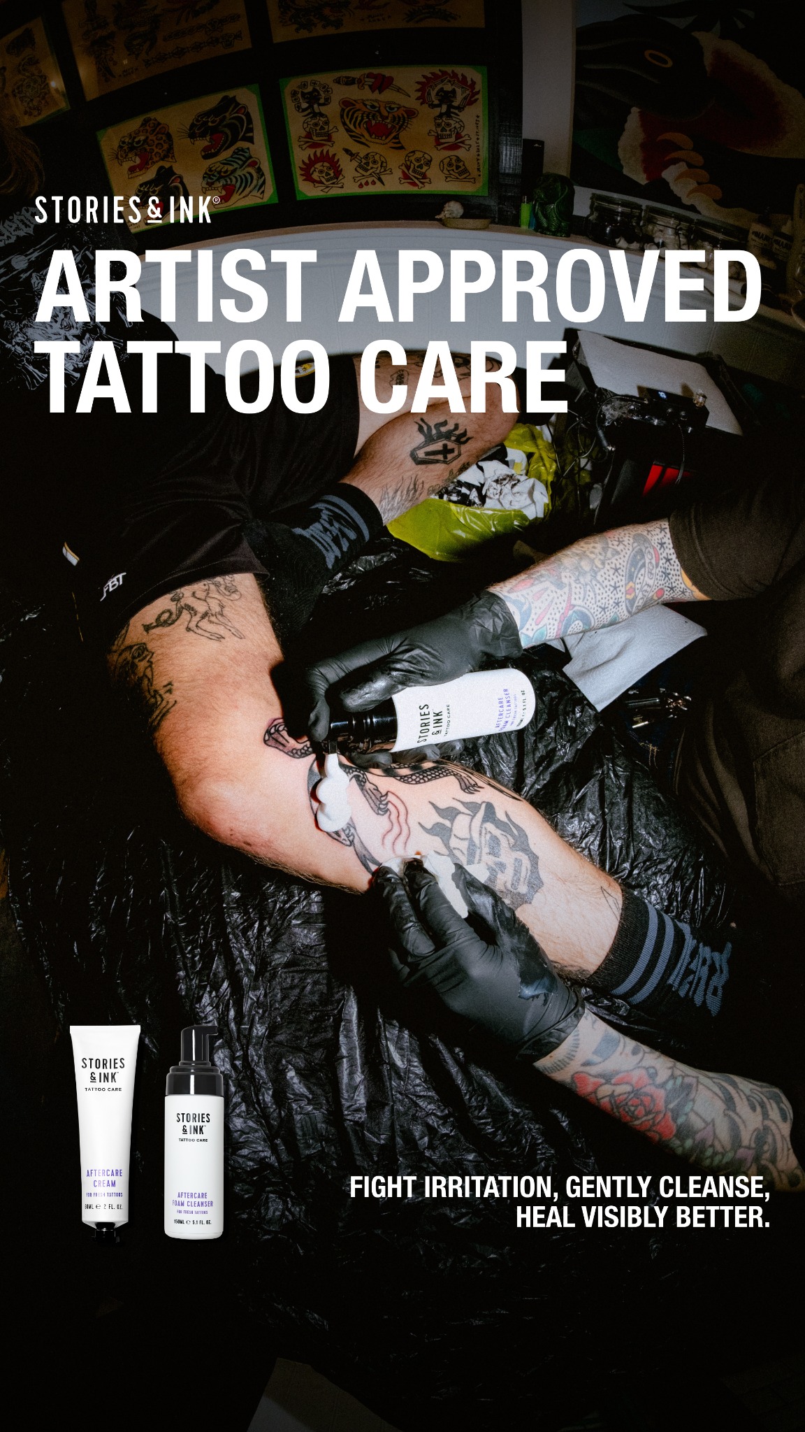 Stories & Ink Facebook ad