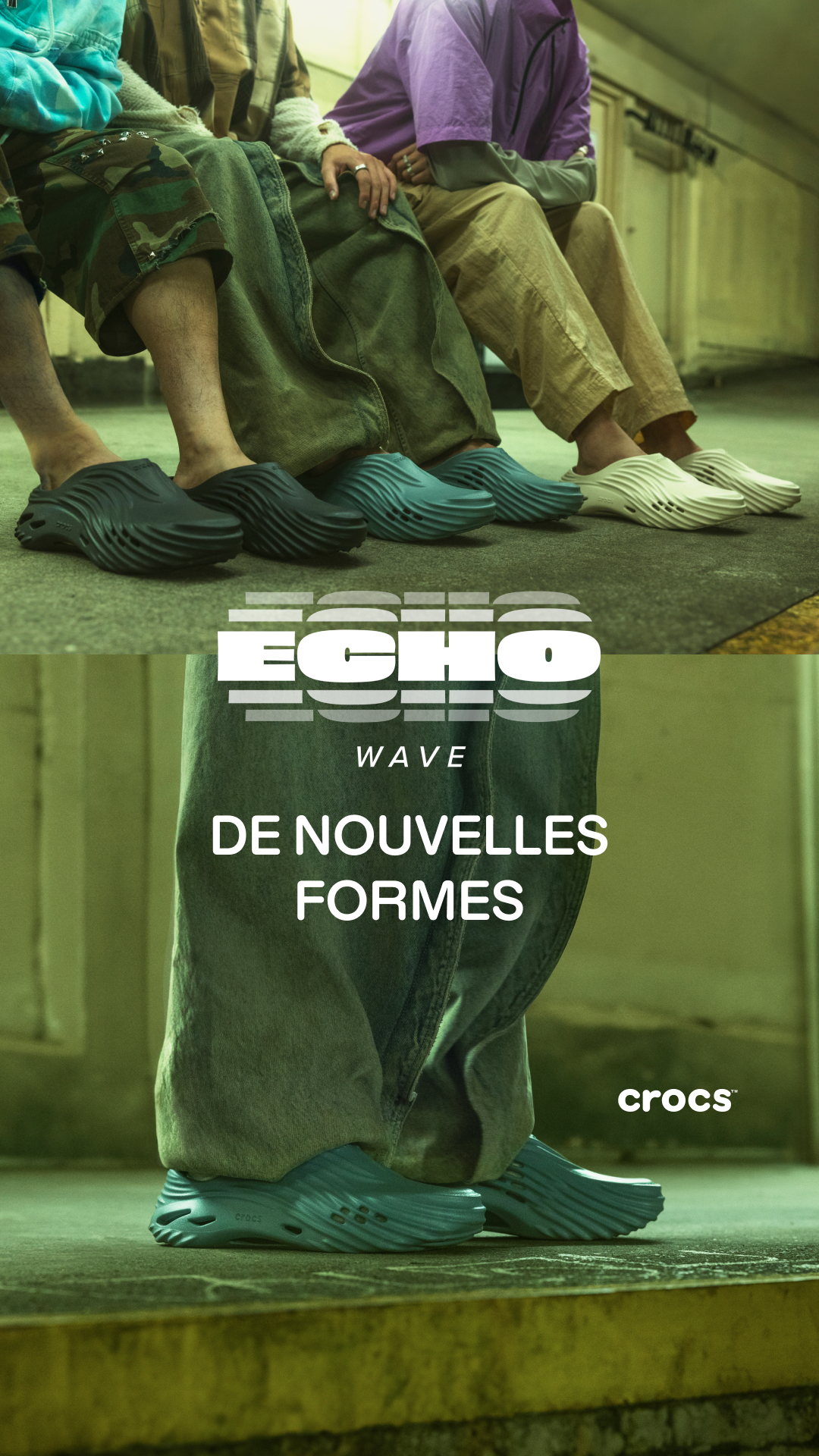 Crocs Facebook ad