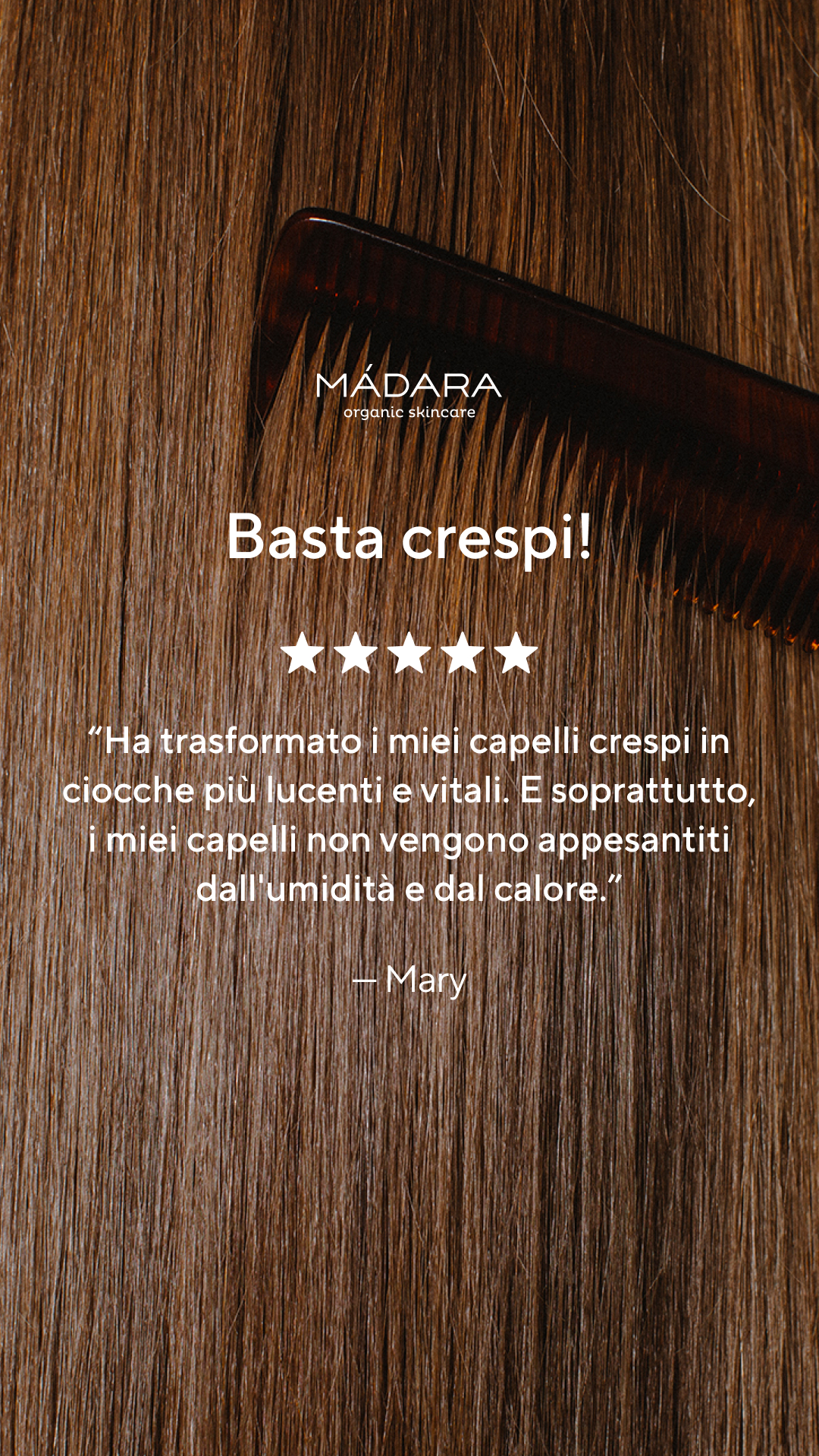 Mádara Organic Skincare Facebook ad