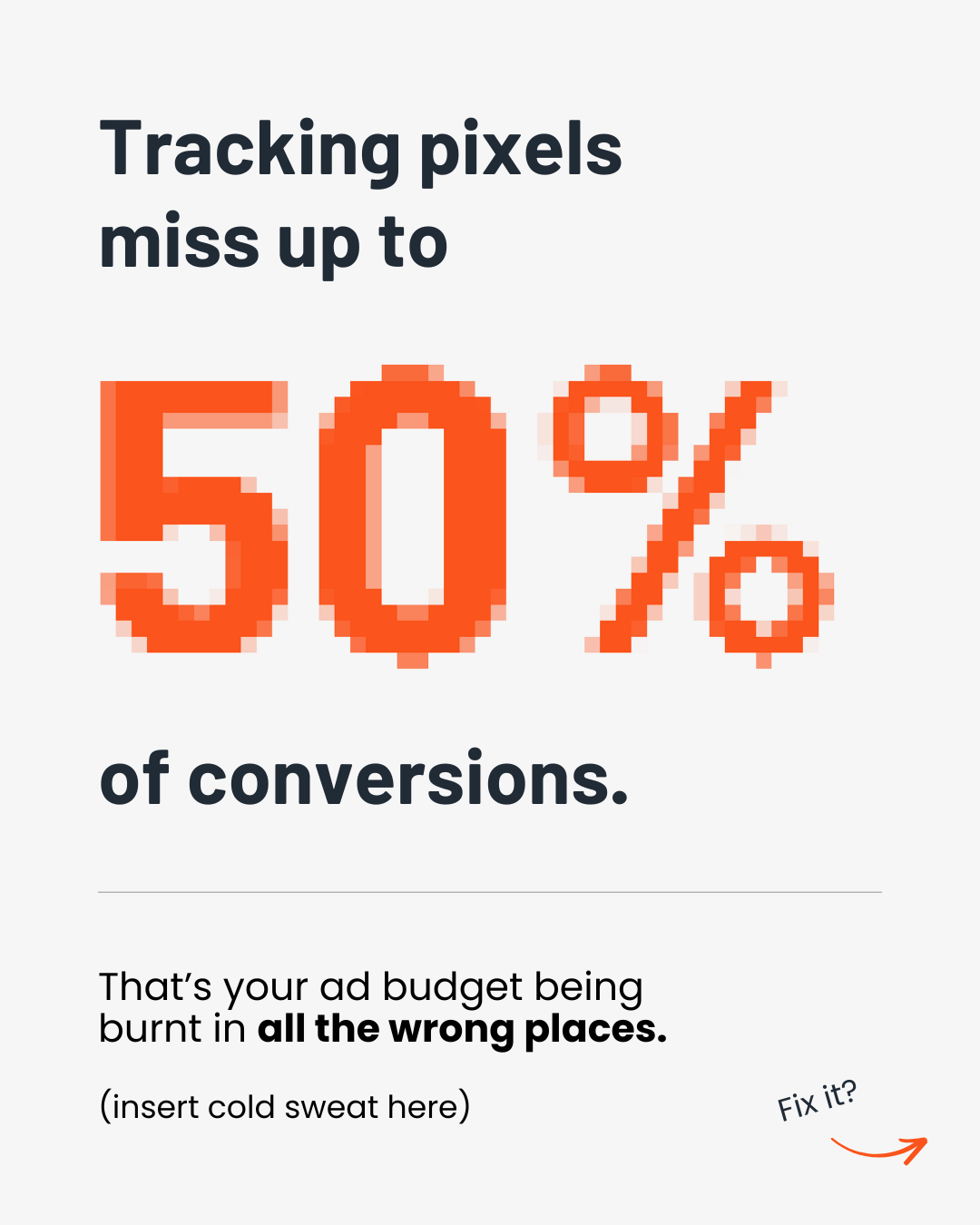 Tracklution Facebook ad