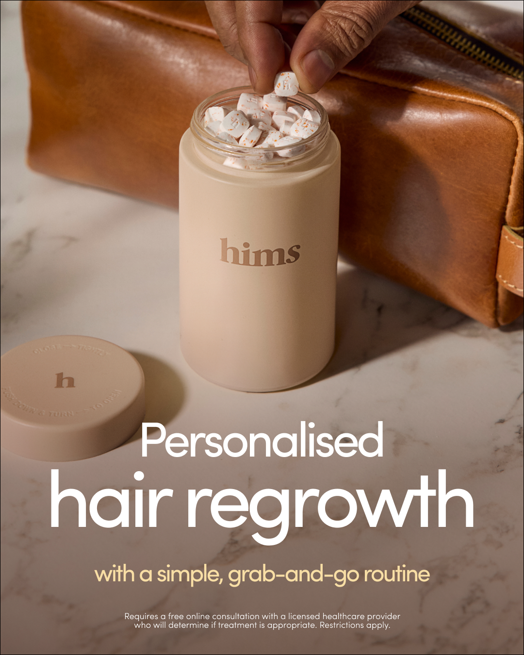 hims Facebook ad