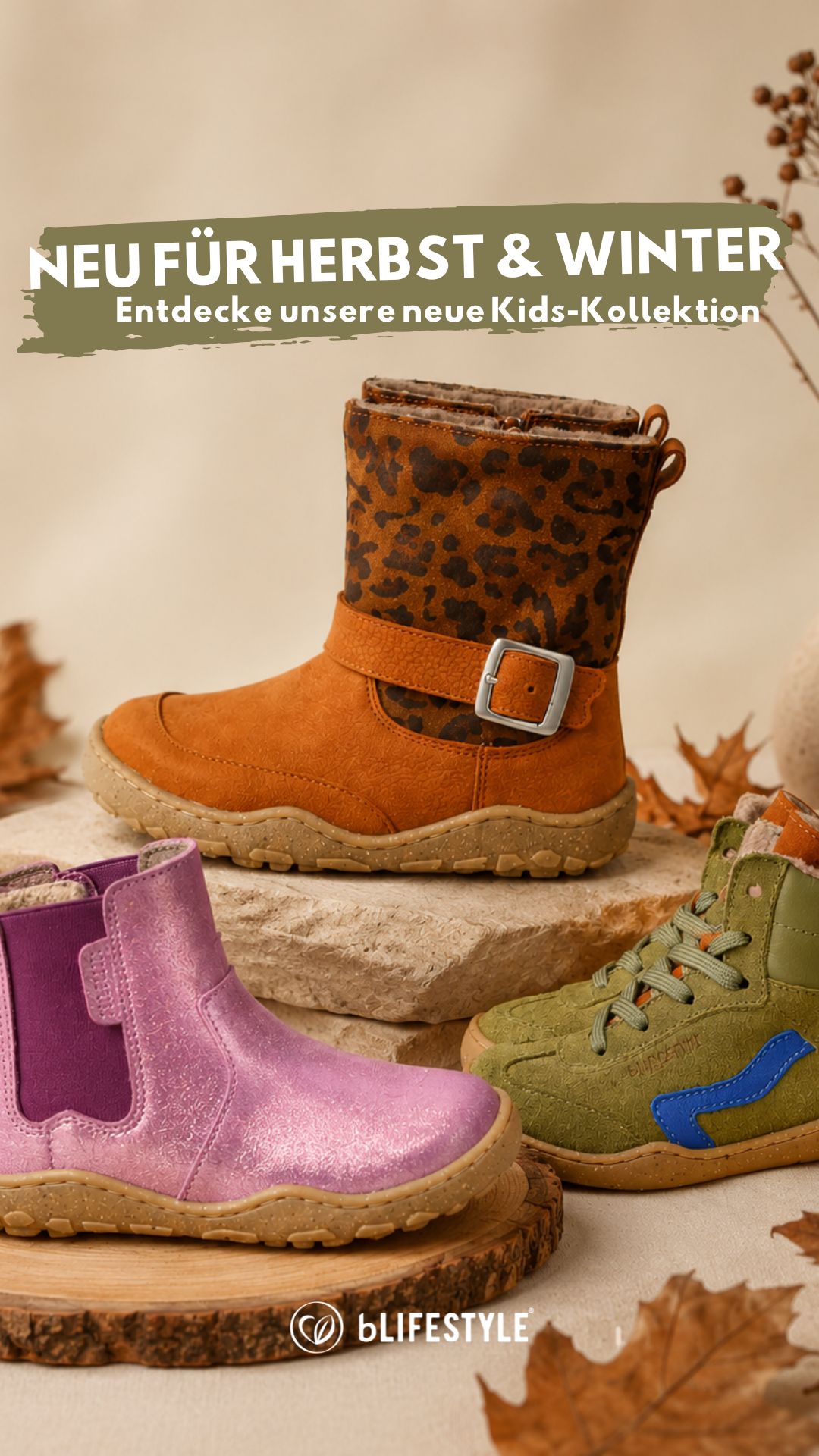Blifestyle Facebook ad: Neue Kids-Kollektion entdecken