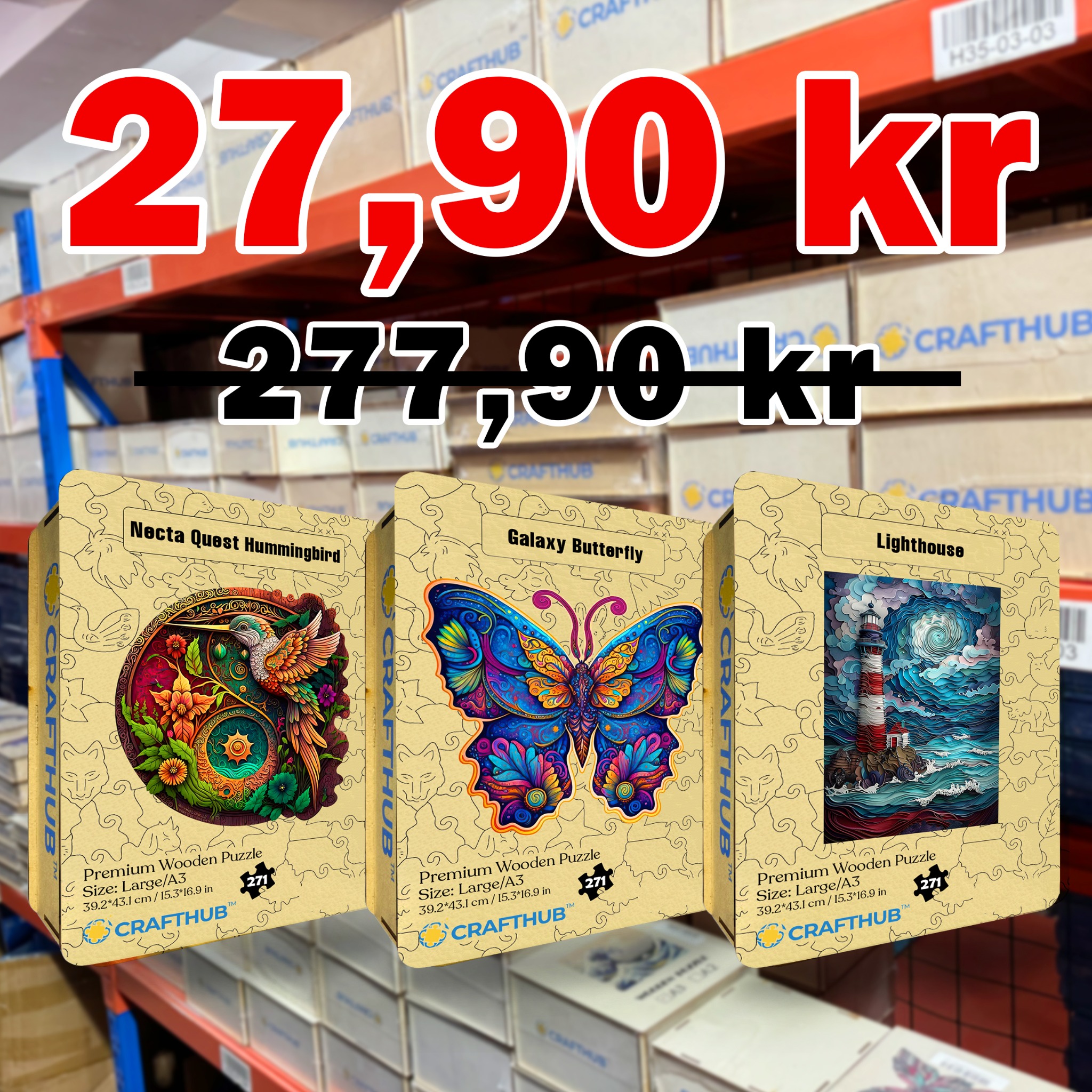 Craft Hub Denmark Facebook ad