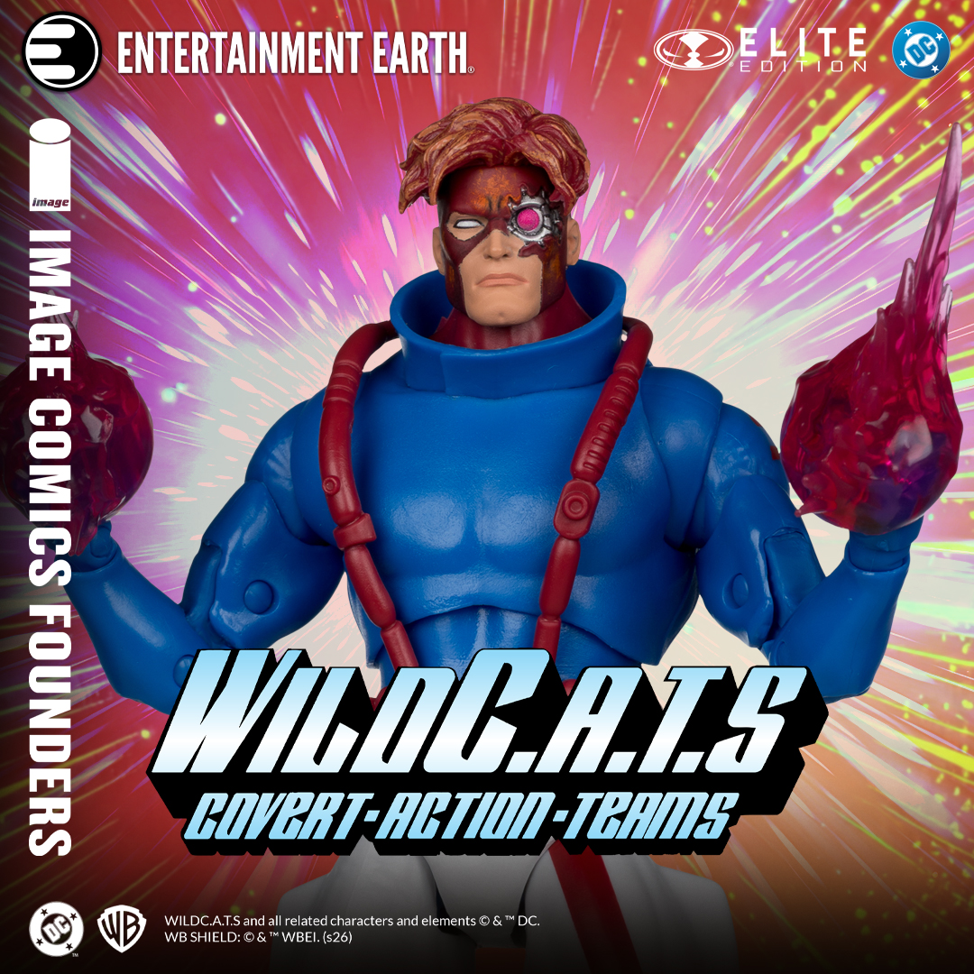 Entertainment Earth Facebook ad: SDCC 2026: MCFarlane WildC.A.T.S. Spartan