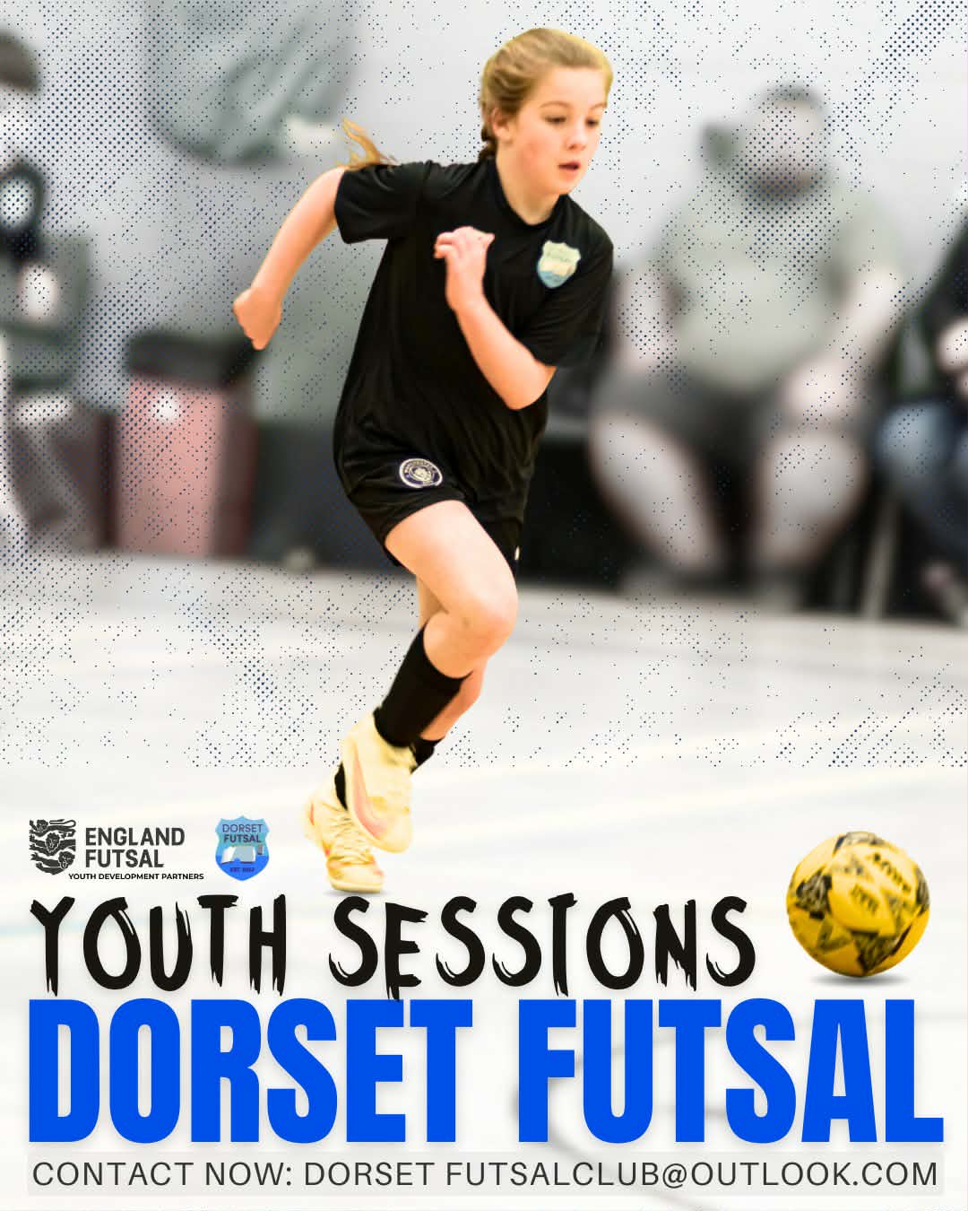 Dorset Futsal Club Facebook ad: KEEP THEM PLAYING OVER THE SUMMER MONTHS …