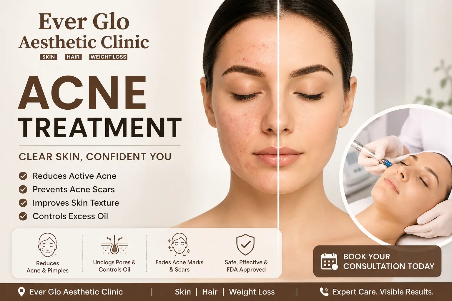 Everglo rs puram Facebook ad