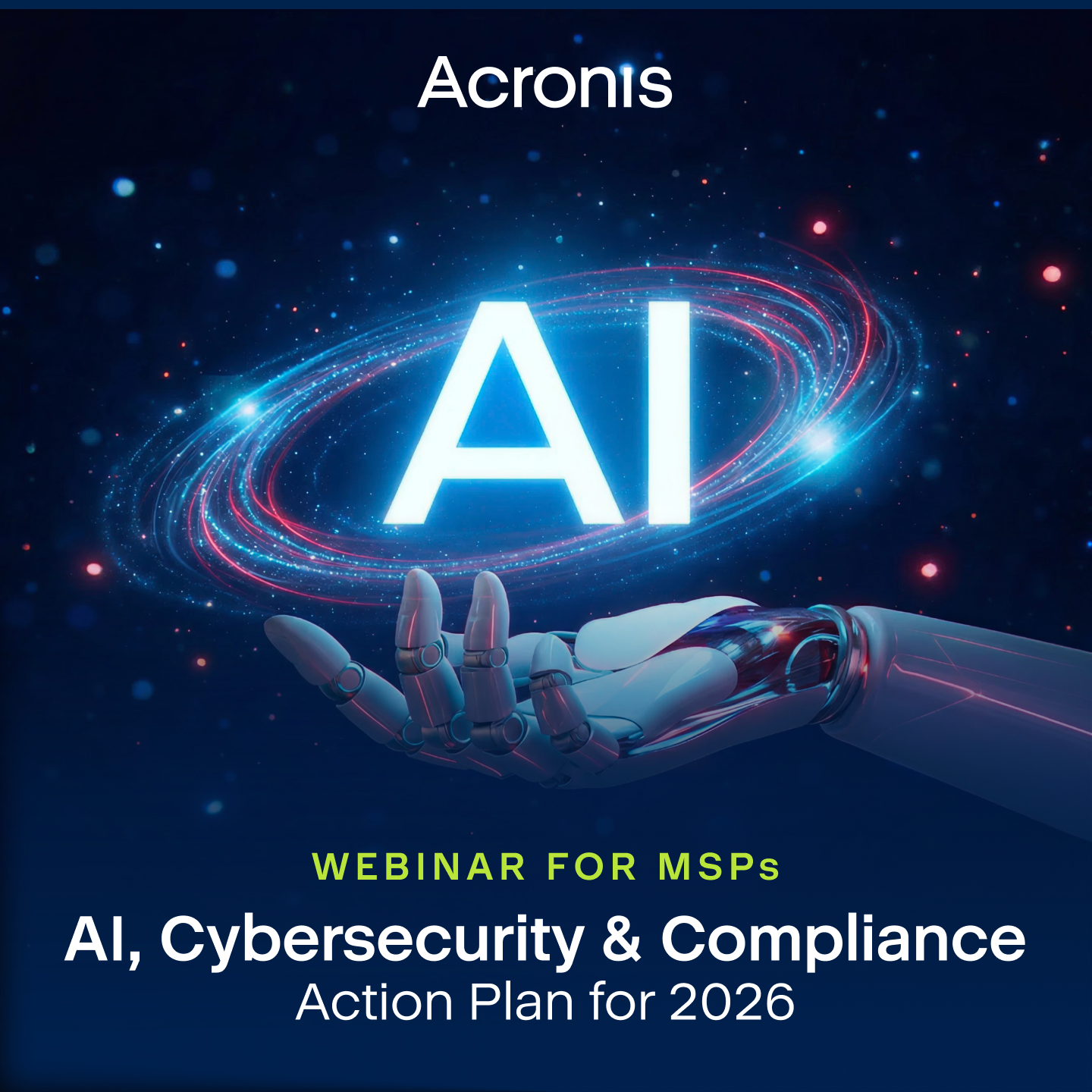 Acronis Facebook ad