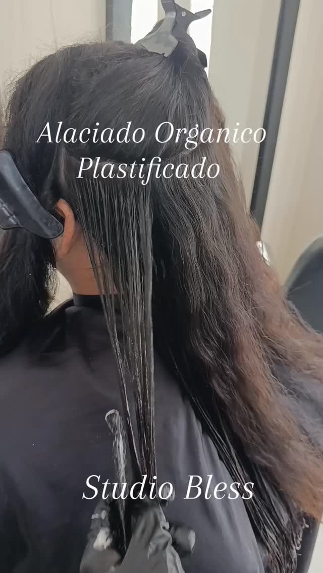 Studio de belleza Bless Facebook ad: ALACIADO PLASTIFICADO Luce un Cabello Espectacular con…