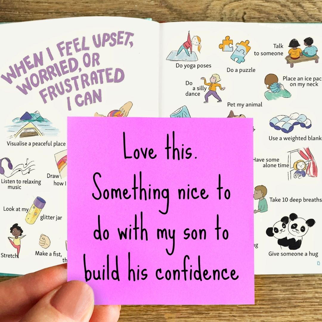 Big Life Journal Facebook ad: Boost Your Child's Confidence