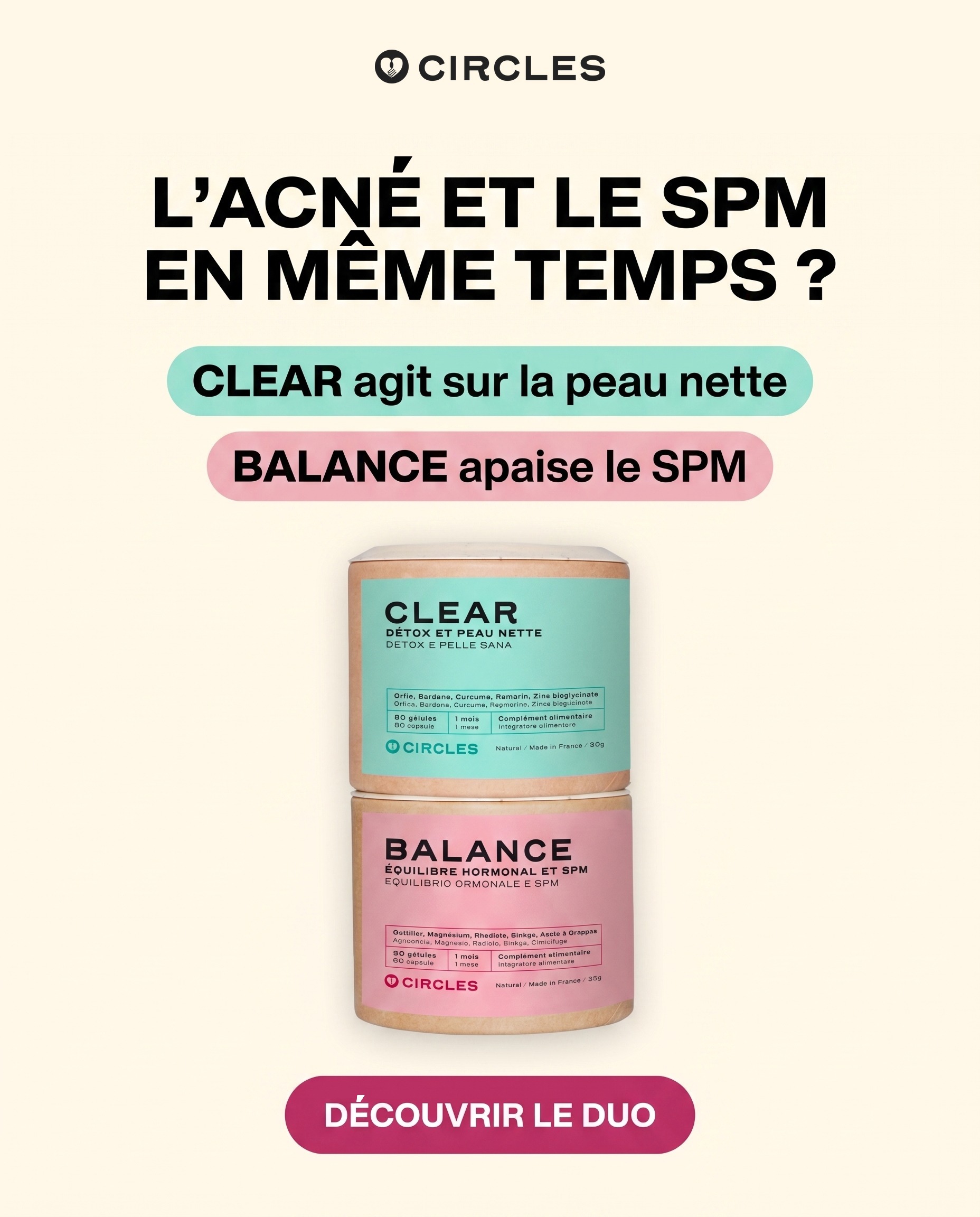 Circles Facebook ad