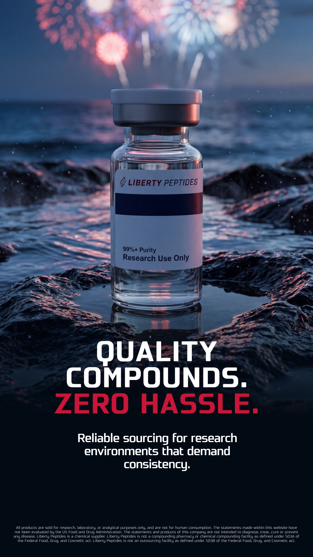 Liberty Peptides Facebook ad