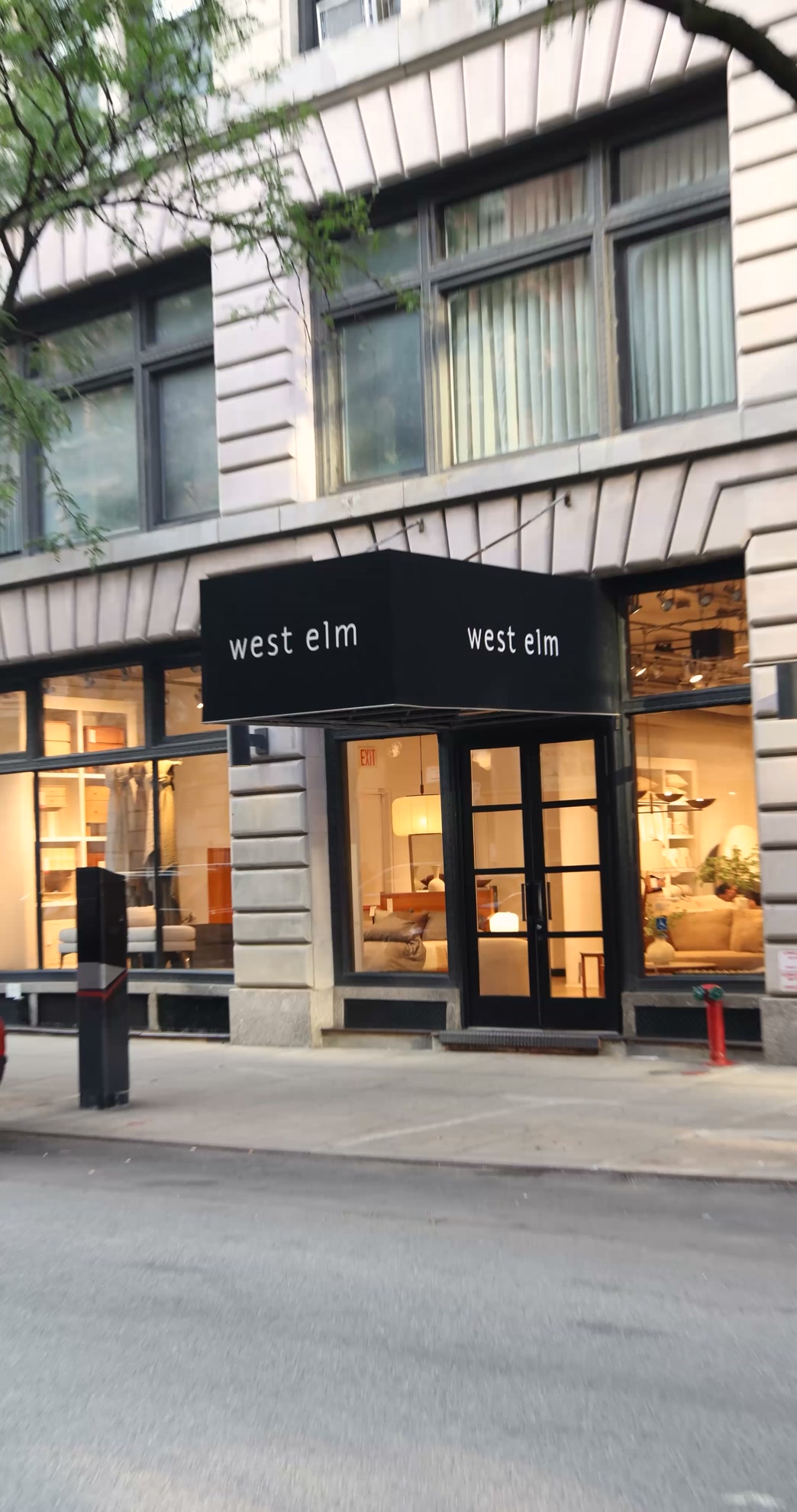 West Elm Facebook ad from Aug 10, 2026
