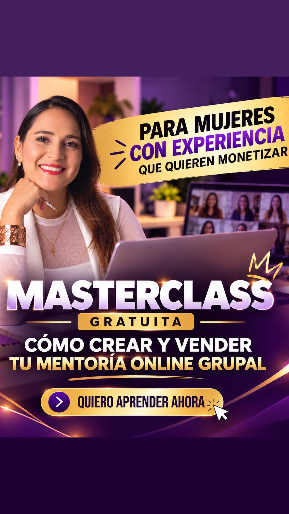 Yurymartinezmentora Facebook ad: Convierte tu experiencia en una mentoría