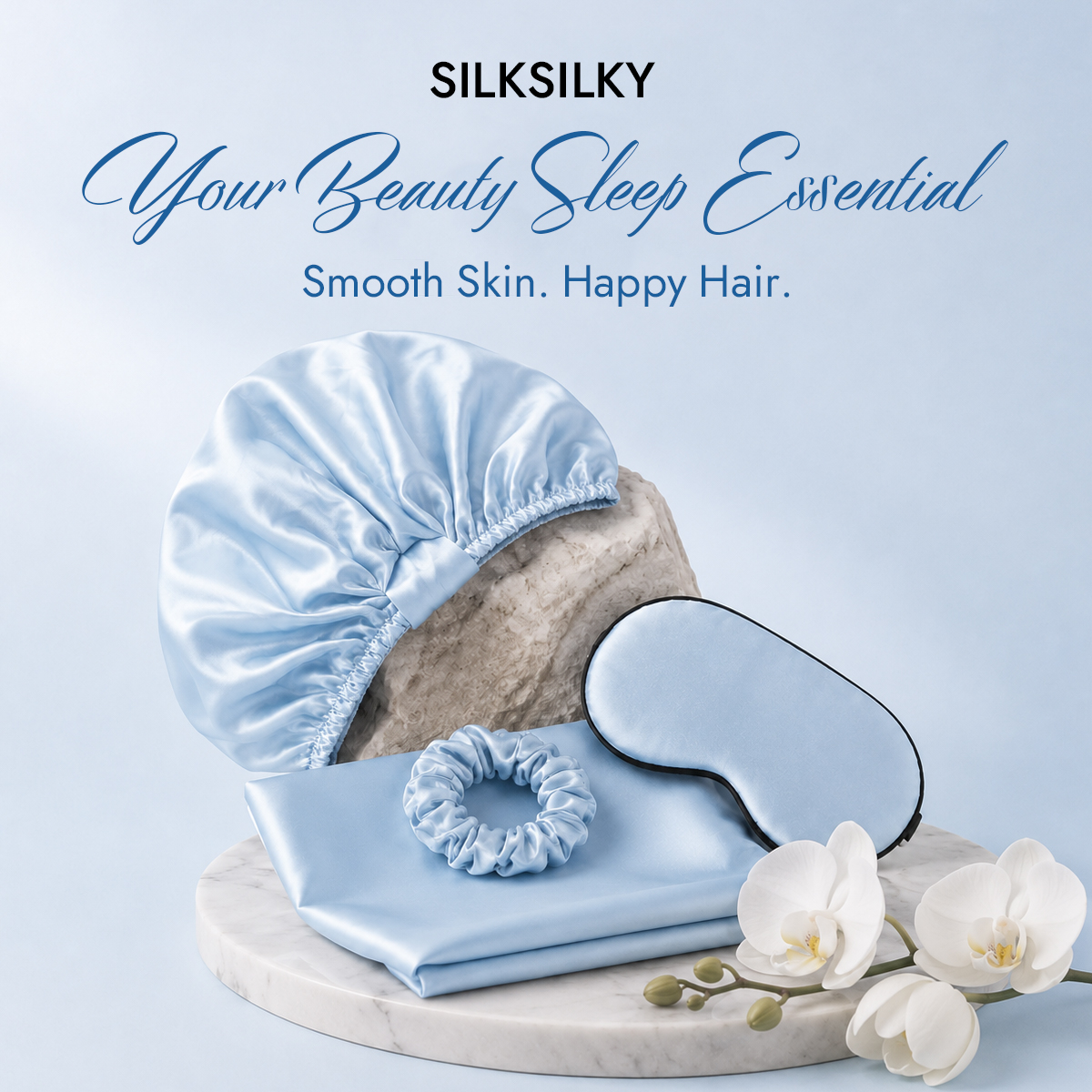 SilkSilky Pajamas Facebook ad