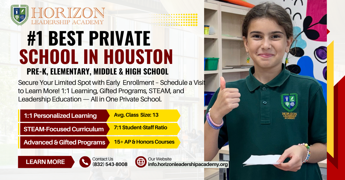 Horizon Leadership Academy Facebook ad from Mar 7, 2026