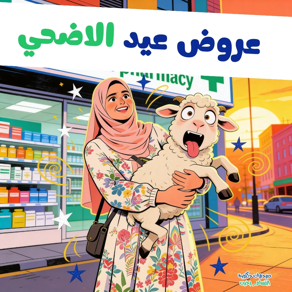 صيدلية دكتورة إبتسام بخيت فهيم Facebook ad: الي كان مستني عروض عيد الاضحي