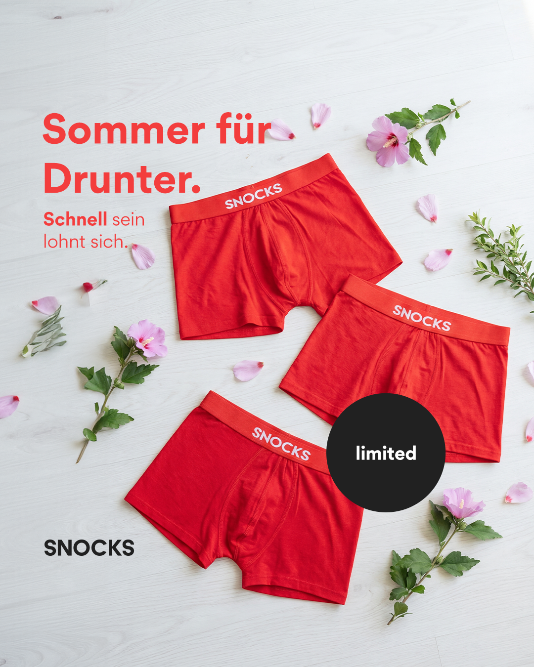 Snocks Facebook ad