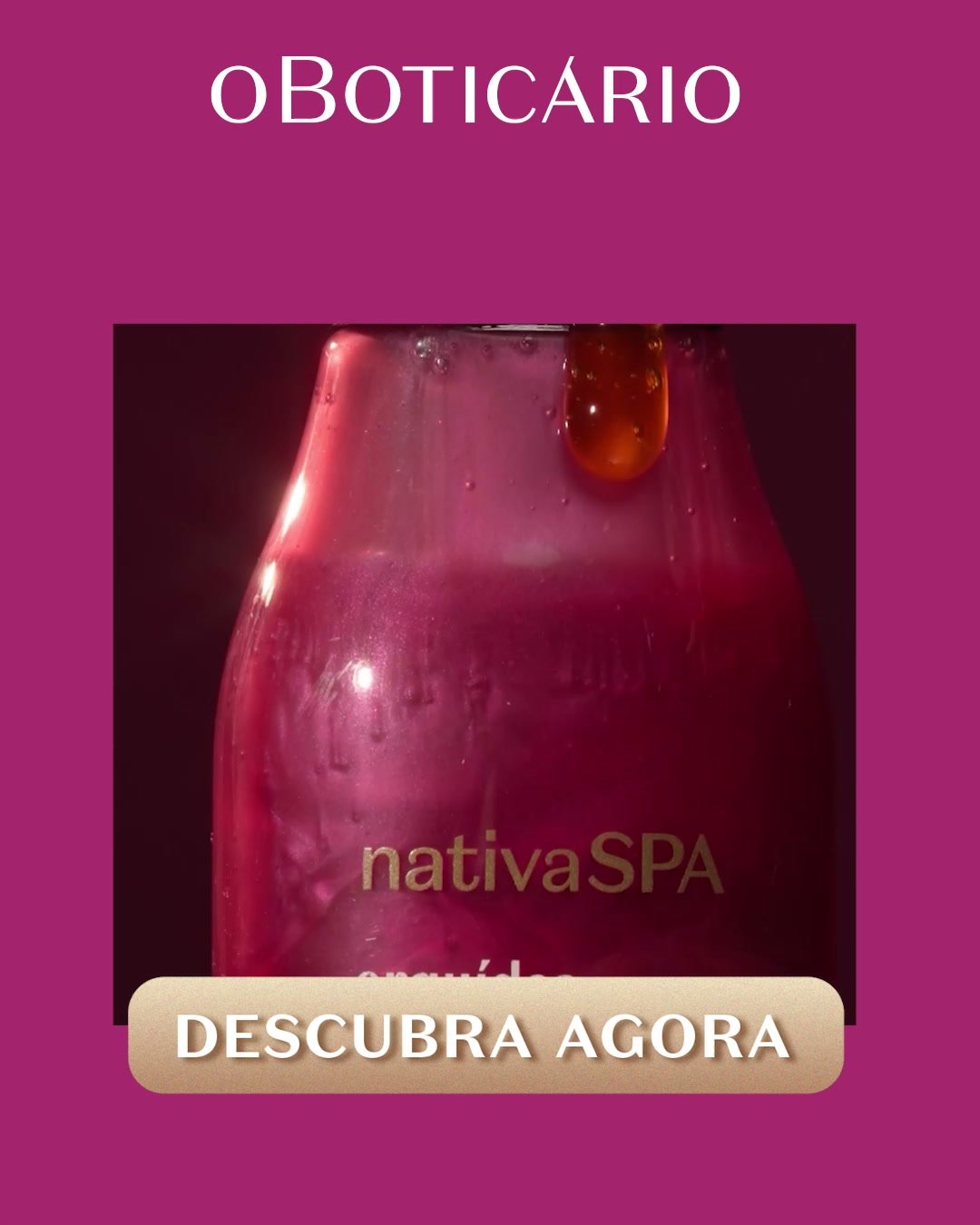 O Boticário Facebook ad: Perfuração marcante a noite toda
