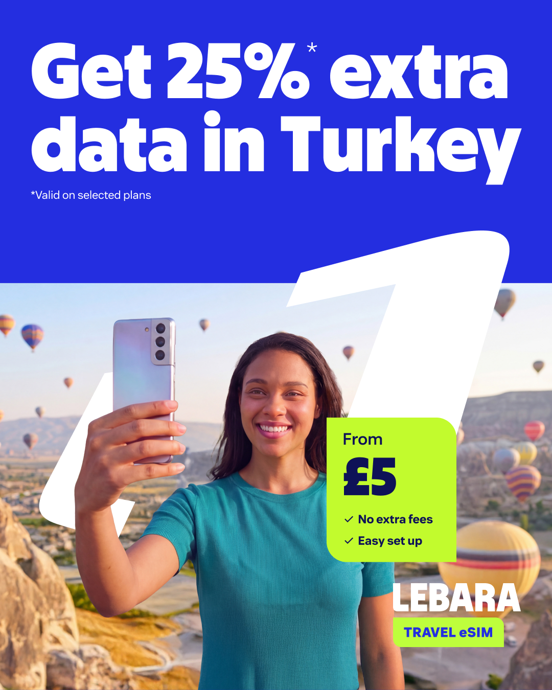Lebara Travel Facebook ad