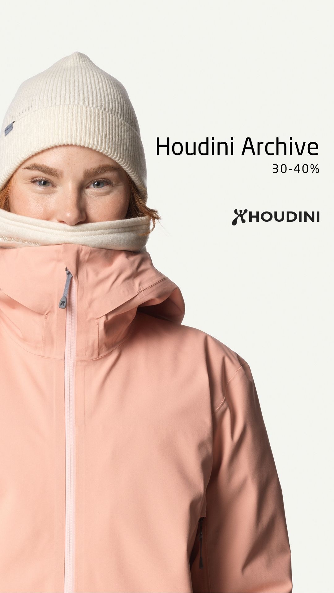 Houdini Sportswear Facebook ad
