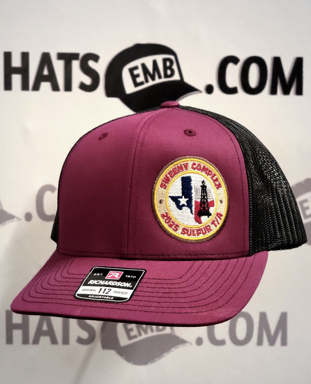 Hats EMB Facebook ad: From logo to lid in days.