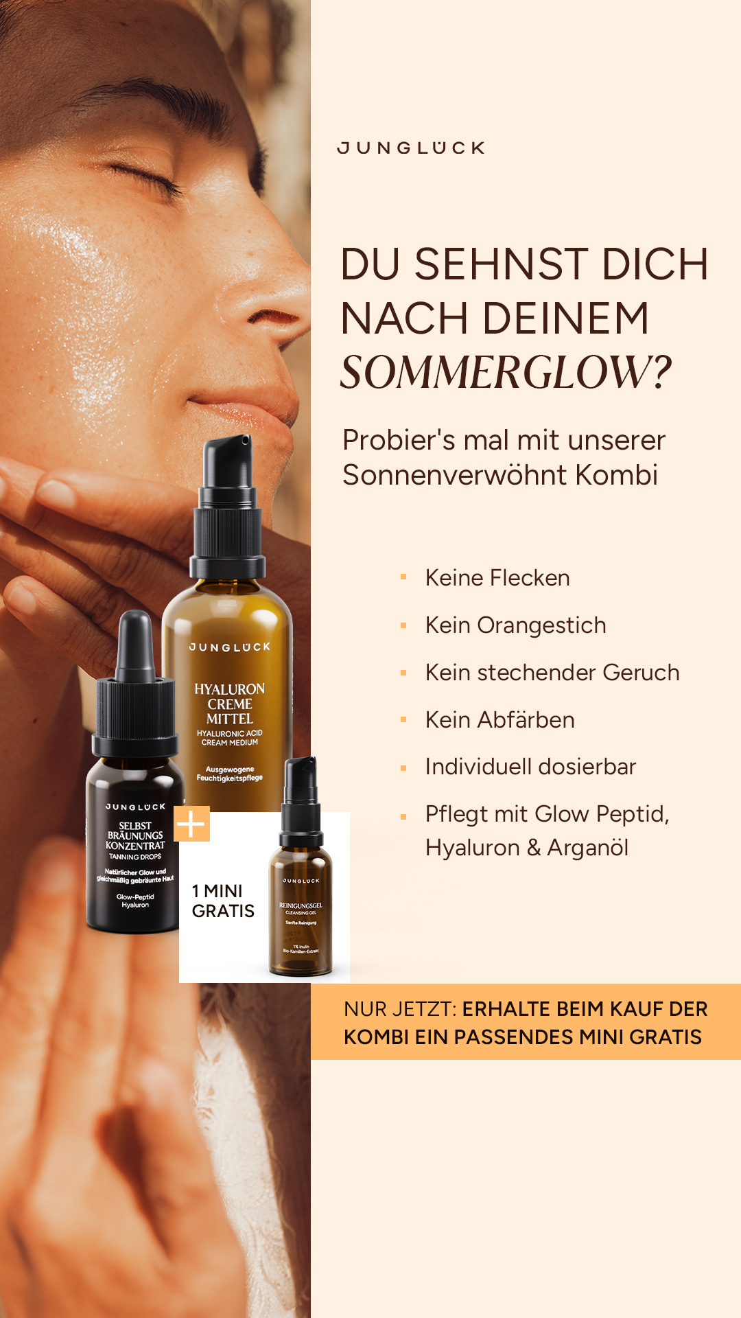 Junglück Facebook ad