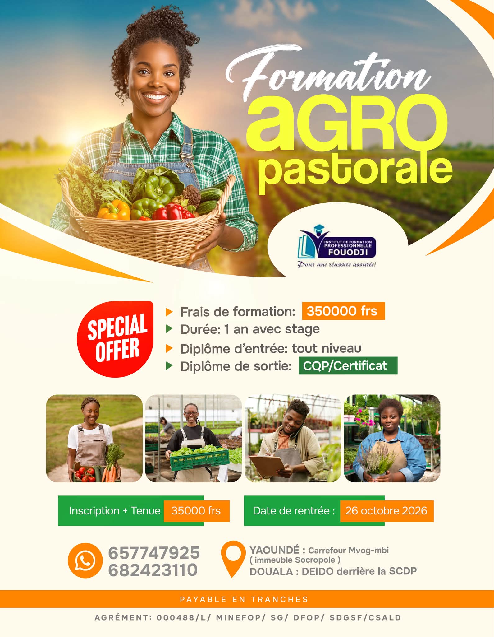 Institut de Formation Professionnelle Fouodji - IFPF Facebook ad