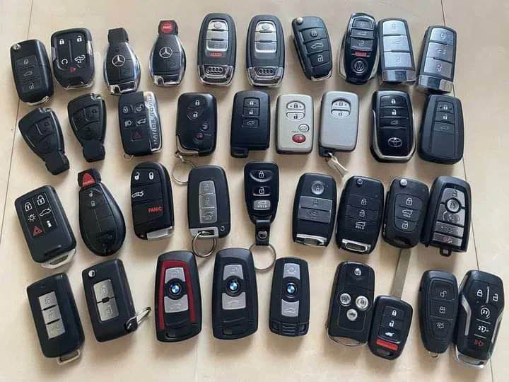 Car Keys Facebook ad: Used And New Keys In Stock. Nissan, Ford, Honda, Toyota…