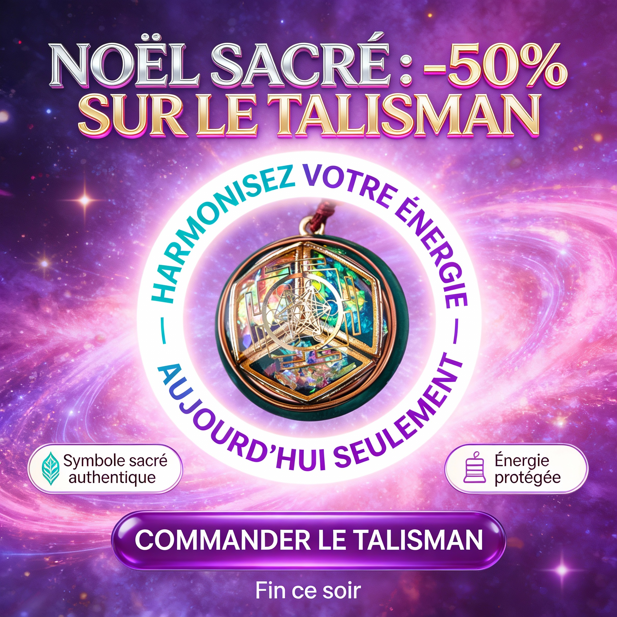 Boutique Namasté - Lithothérapie & Zen Facebook ad